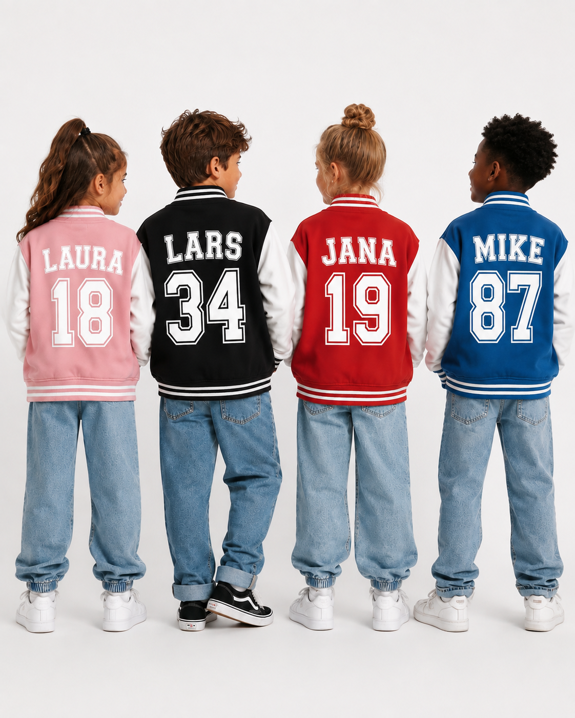 Personalisierte Jacke