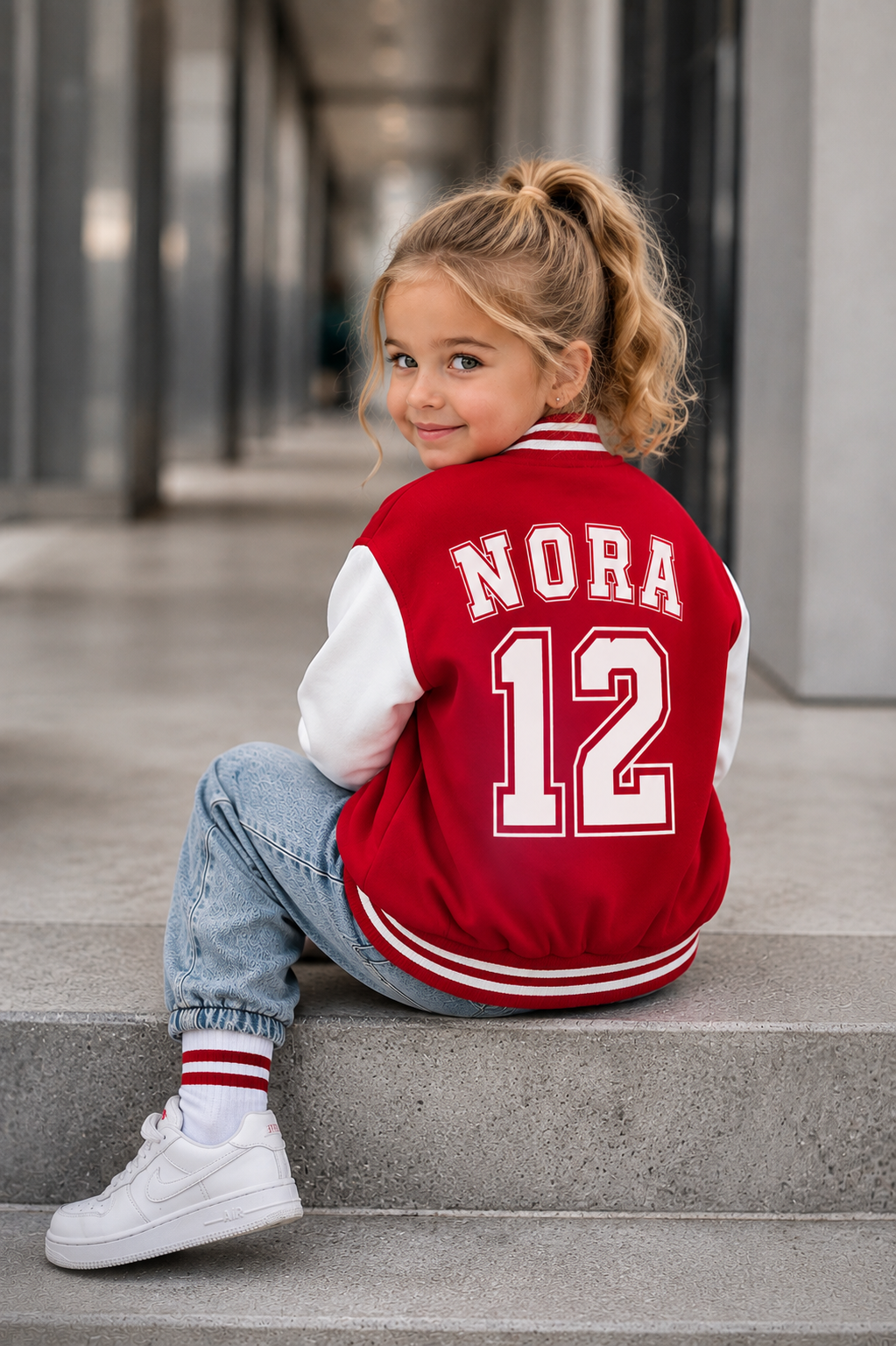 Personalisierte Jacke