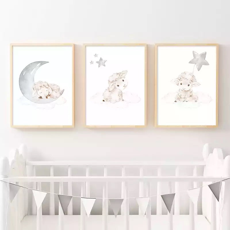 Kinderzimmer Bilder Schäfchen