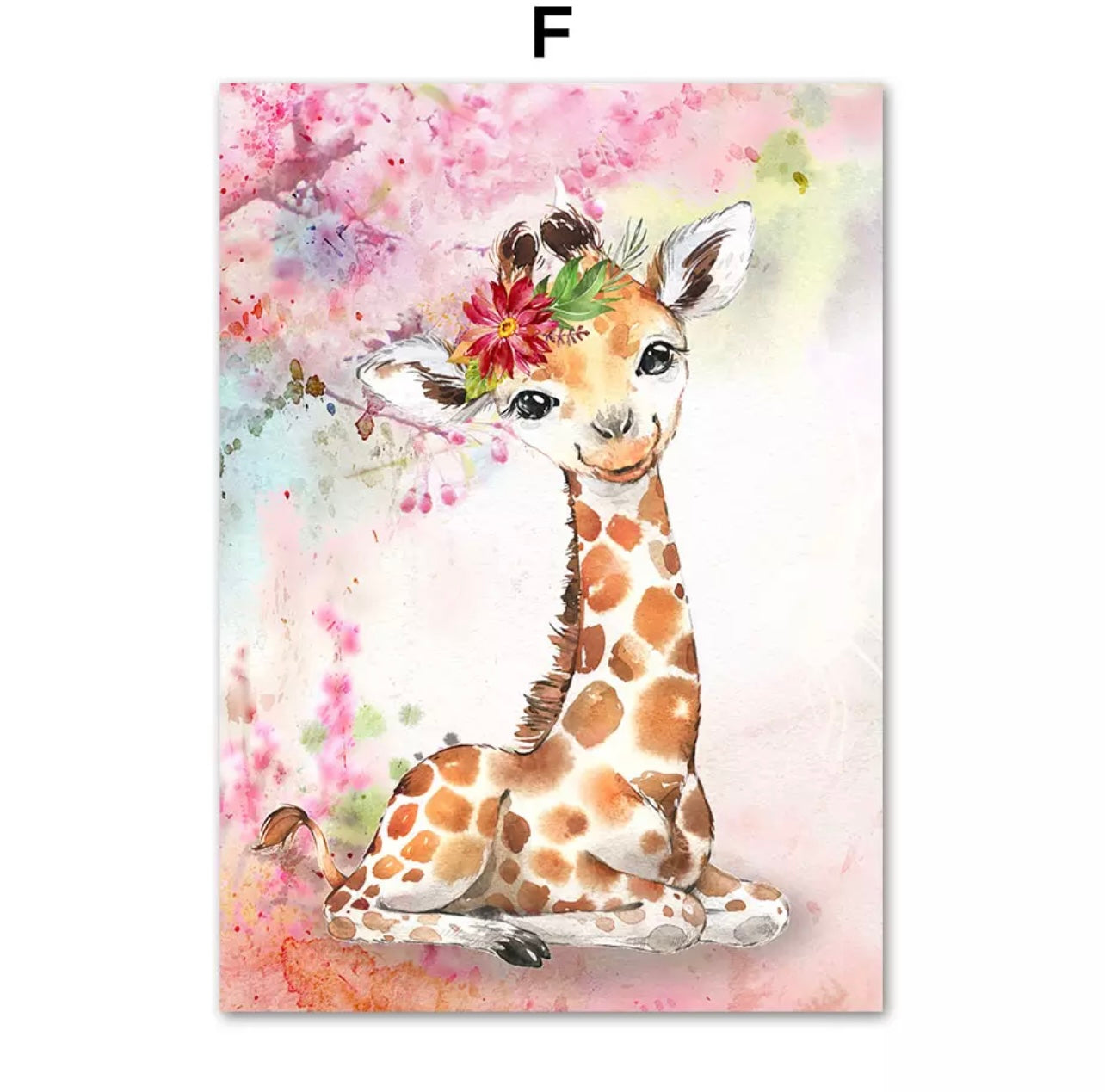 KinderzimmerBilder Farbige Tiere