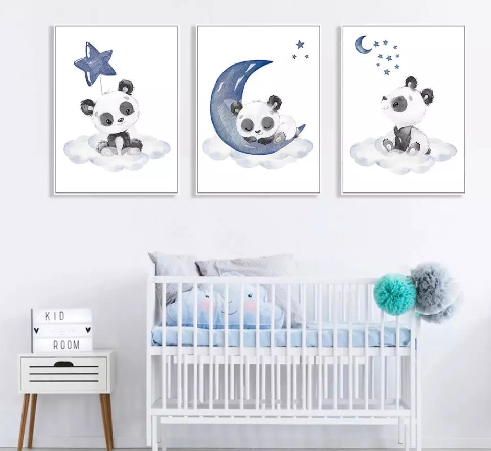 Kinderzimmer Bilder Panda